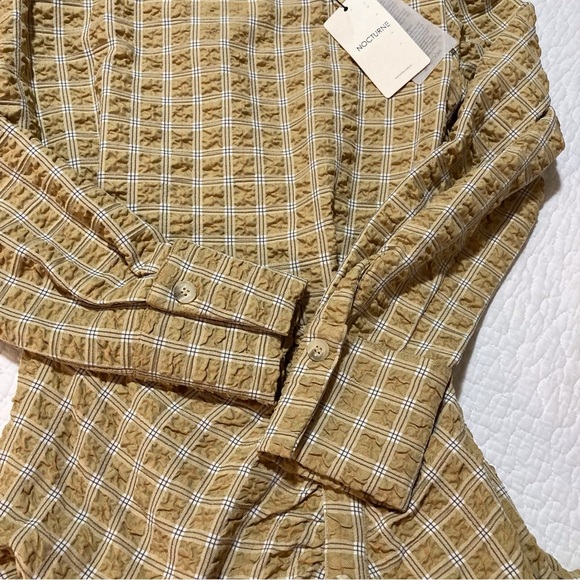 Nocturne Yellow Ruffled  Dress | Size 34 | Chic | Versatile | Unique - Picture 11 of 12